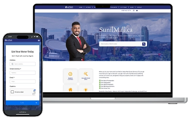 real estate web design