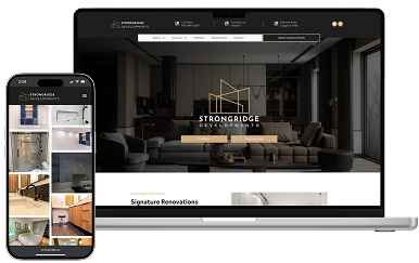 construction website developers