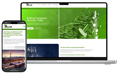 telecom website development in calgary