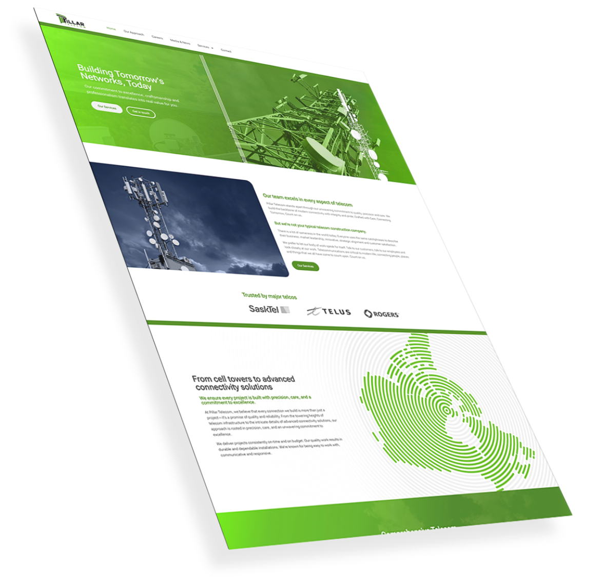 tech website designers calgary