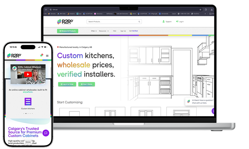 construction website developers